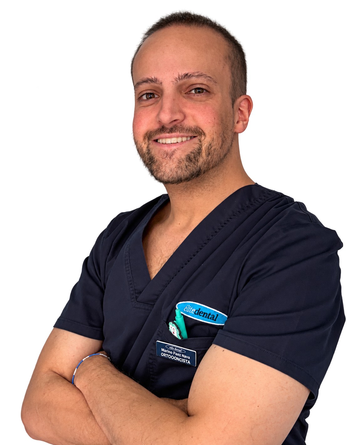 Retrato de Marino, del área de ortodoncia de Élite Dental