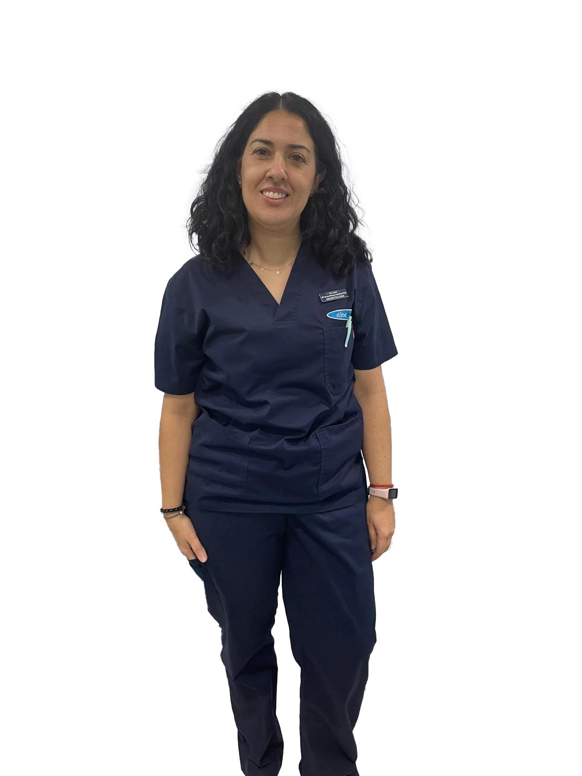 Retrato de Nieves, del área de odontología general de Élite Dental