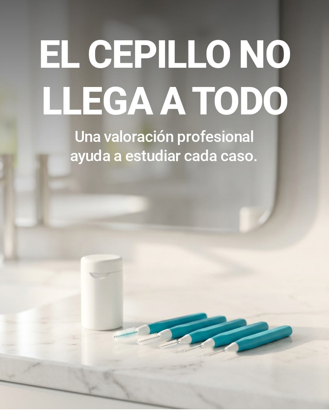 Consejo: limpieza interdental con cepillos y seda dental