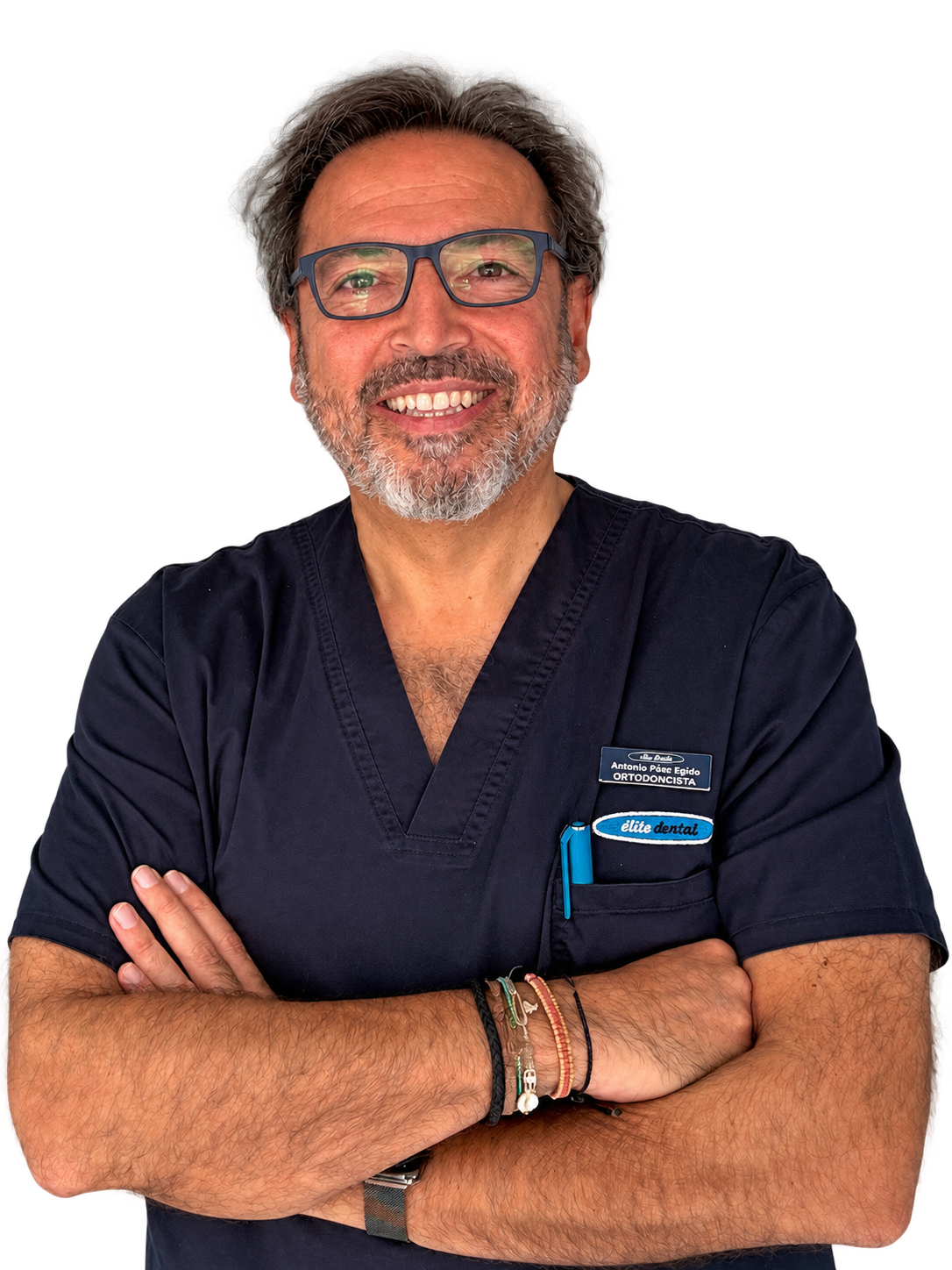 Retrato de Antonio, del área de ortodoncia de Élite Dental