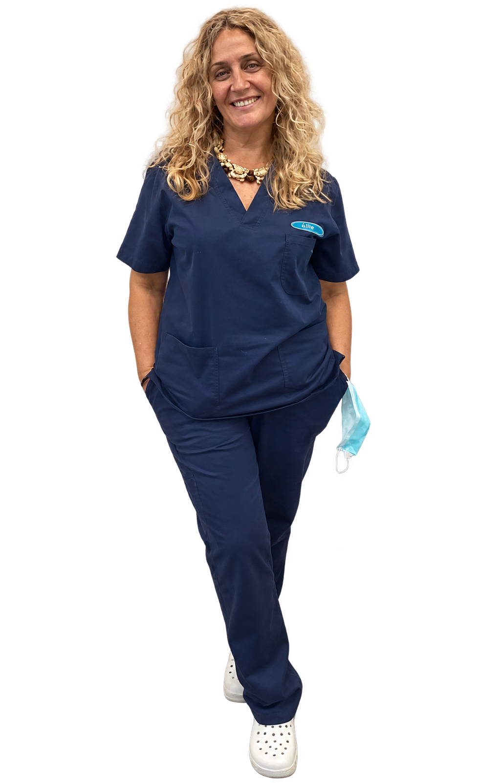 Retrato de María Jesús, del área de implantología de Élite Dental